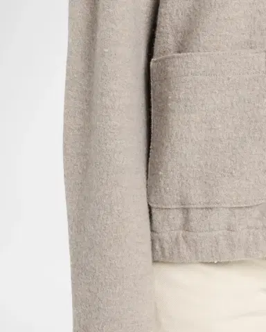 Eileen Fisher Button-Front Boiled Wool Jacket | Thumbnail 5 Eileen Fisher Button-Front Boiled Wool Jacket | Thumbnail 5