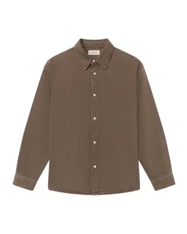 Frame Men's Relaxed Denim Overshirt | Thumbnail 1 Frame Men's Relaxed Denim Overshirt | Thumbnail 1