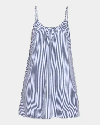 Polo Ralph Lauren Striped Cotton Gathered Mini Slipdress | Thumbnail 2 Polo Ralph Lauren Striped Cotton Gathered Mini Slipdress | Thumbnail 2
