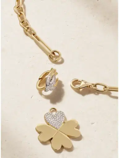 Foundrae 18-karat Gold Diamond Pendant Necklace | Thumbnail 3 Foundrae 18-karat Gold Diamond Pendant Necklace | Thumbnail 3