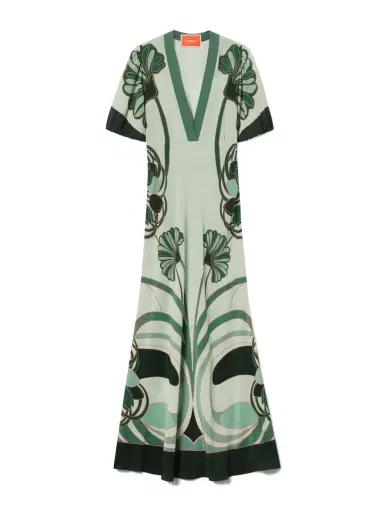 La DoubleJ Marlene Silk Maxi Dress | Thumbnail 1 La DoubleJ Marlene Silk Maxi Dress | Thumbnail 1