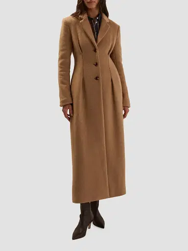 Favorite Daughter Women's The Metropolitan Wool-Blend Coat - Camel | Thumbnail 2 Favorite Daughter Women's The Metropolitan Wool-Blend Coat - Camel | Thumbnail 2