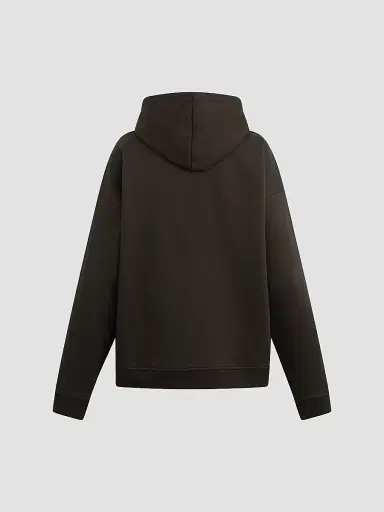 Favorite Daughter Women's The Embroidery Ritzy Logo Cotton-Blend Hoodie - Espresso Sea Blue | Thumbnail 5 Favorite Daughter Women's The Embroidery Ritzy Logo Cotton-Blend Hoodie - Espresso Sea Blue | Thumbnail 5