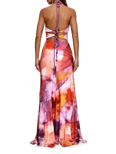 Andrea Iyamah Women's Tiro Maxi Dress - Dandi Print | Thumbnail 4 Andrea Iyamah Women's Tiro Maxi Dress - Dandi Print | Thumbnail 4