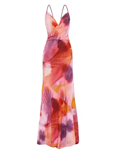 Andrea Iyamah Women's Tiro Maxi Dress - Dandi Print | Thumbnail 1 Andrea Iyamah Women's Tiro Maxi Dress - Dandi Print | Thumbnail 1