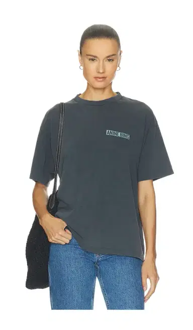 Anine Bing Cade Tee Palm | Thumbnail 2 Anine Bing Cade Tee Palm | Thumbnail 2