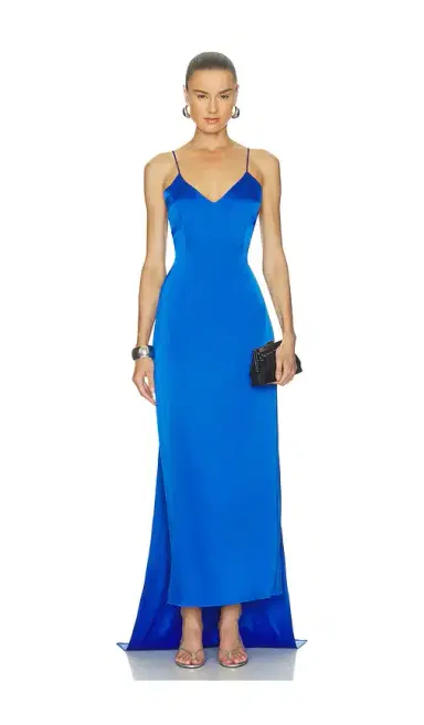 ALEJANDRA ALONSO ROJAS Fitted Sheath Dress With Removable Train | Thumbnail 1 ALEJANDRA ALONSO ROJAS Fitted Sheath Dress With Removable Train | Thumbnail 1