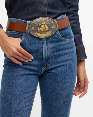 Ralph Lauren Collection RL Concho Belt | Thumbnail 2 Ralph Lauren Collection RL Concho Belt | Thumbnail 2