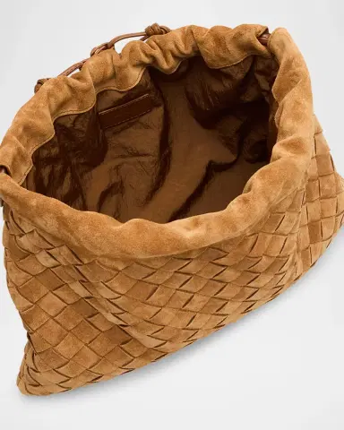 Bottega Veneta Dustbag Suede Pouch Bag | Thumbnail 3 Bottega Veneta Dustbag Suede Pouch Bag | Thumbnail 3