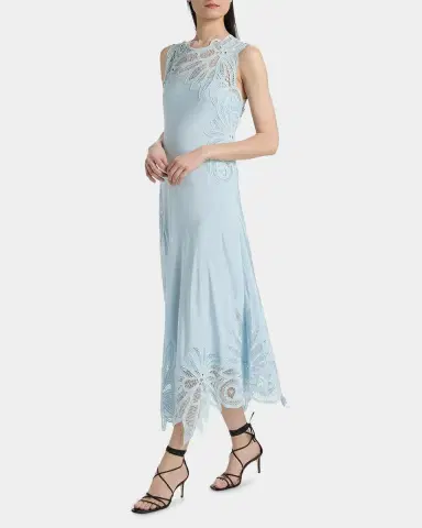 Ulla Johnson Idra Embroidered Silk Dress | Thumbnail 7 Ulla Johnson Idra Embroidered Silk Dress | Thumbnail 7