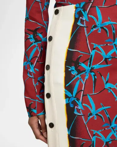 Proenza Schouler Anais Floral-Print Button-Side Midi Skirt | Thumbnail 5 Proenza Schouler Anais Floral-Print Button-Side Midi Skirt | Thumbnail 5