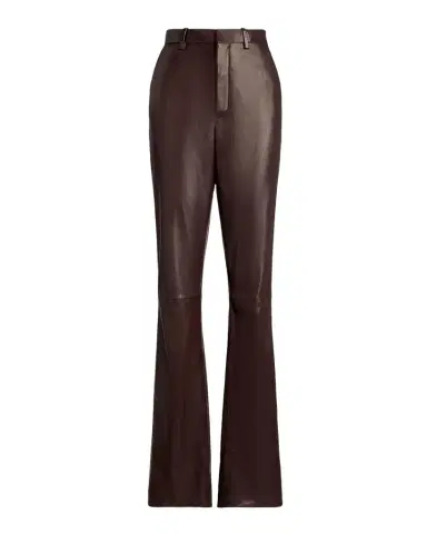 Ralph Lauren Collection Banbury Leather Slim-Leg Pants | Thumbnail 1 Ralph Lauren Collection Banbury Leather Slim-Leg Pants | Thumbnail 1