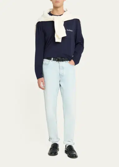 Frame Men's x Sotheby's Cotton Crewneck T-Shirt | Thumbnail 2 Frame Men's x Sotheby's Cotton Crewneck T-Shirt | Thumbnail 2