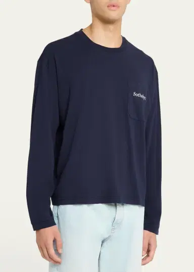 Frame Men's x Sotheby's Cotton Crewneck T-Shirt | Thumbnail 4 Frame Men's x Sotheby's Cotton Crewneck T-Shirt | Thumbnail 4