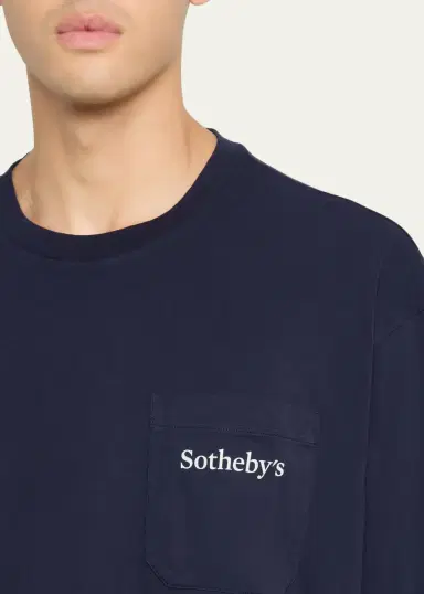 Frame Men's x Sotheby's Cotton Crewneck T-Shirt | Thumbnail 5 Frame Men's x Sotheby's Cotton Crewneck T-Shirt | Thumbnail 5