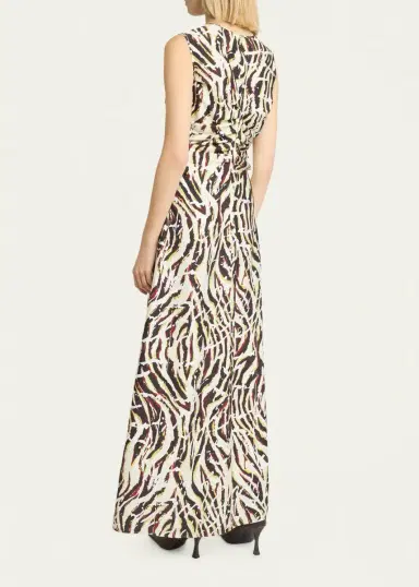 Proenza Schouler Clem Ruched Maxi Dress | Thumbnail 3 Proenza Schouler Clem Ruched Maxi Dress | Thumbnail 3