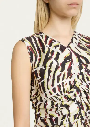 Proenza Schouler Clem Ruched Maxi Dress | Thumbnail 5 Proenza Schouler Clem Ruched Maxi Dress | Thumbnail 5