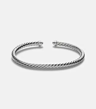 David Yurman Cable Flex sterling silver and 14kt gold cuff bracelet | Thumbnail 5 David Yurman Cable Flex sterling silver and 14kt gold cuff bracelet | Thumbnail 5