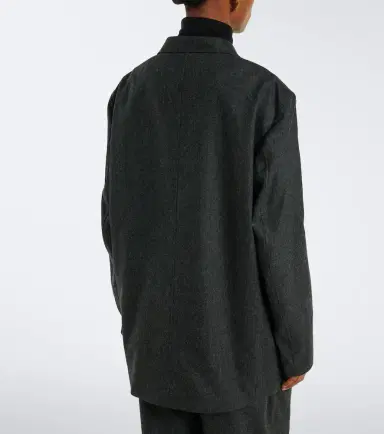 Jil Sander Wool flannel jacket | Thumbnail 2 Jil Sander Wool flannel jacket | Thumbnail 2