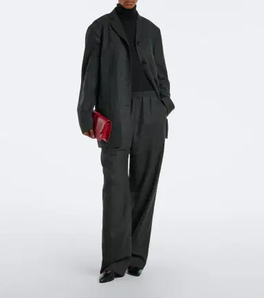 Jil Sander Wool flannel jacket | Thumbnail 4 Jil Sander Wool flannel jacket | Thumbnail 4