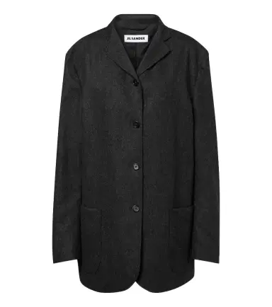 Jil Sander Wool flannel jacket | Thumbnail 1 Jil Sander Wool flannel jacket | Thumbnail 1