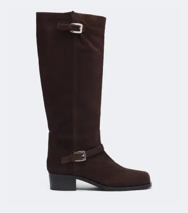 Staud Brooklyn suede knee-height boots | Thumbnail 3 Staud Brooklyn suede knee-height boots | Thumbnail 3