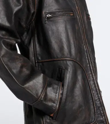 Polo Ralph Lauren Oversized leather jacket | Thumbnail 3 Polo Ralph Lauren Oversized leather jacket | Thumbnail 3