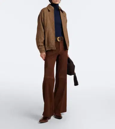 Polo Ralph Lauren Beaton suede flared pants | Thumbnail 6 Polo Ralph Lauren Beaton suede flared pants | Thumbnail 6