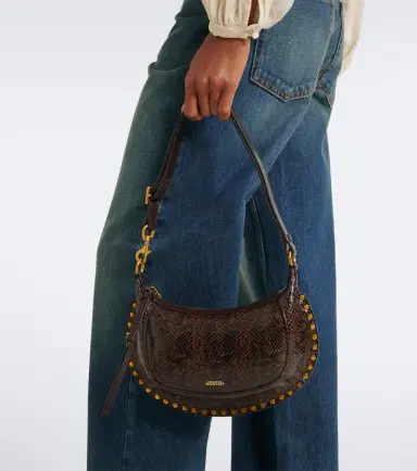 Isabel Marant Oskan Small leather shoulder bag | Thumbnail 4 Isabel Marant Oskan Small leather shoulder bag | Thumbnail 4