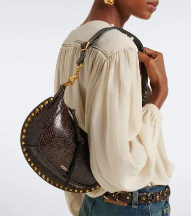 Isabel Marant Oskan Small leather shoulder bag | Thumbnail 6 Isabel Marant Oskan Small leather shoulder bag | Thumbnail 6