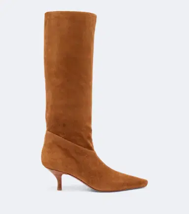Paris Texas Rose suede knee-high boots | Thumbnail 2 Paris Texas Rose suede knee-high boots | Thumbnail 2