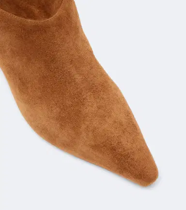 Paris Texas Rose suede knee-high boots | Thumbnail 3 Paris Texas Rose suede knee-high boots | Thumbnail 3