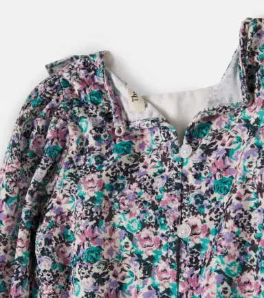 THE NEW SOCIETY Baby Ashby floral cotton jumpsuit | Thumbnail 4 THE NEW SOCIETY Baby Ashby floral cotton jumpsuit | Thumbnail 4