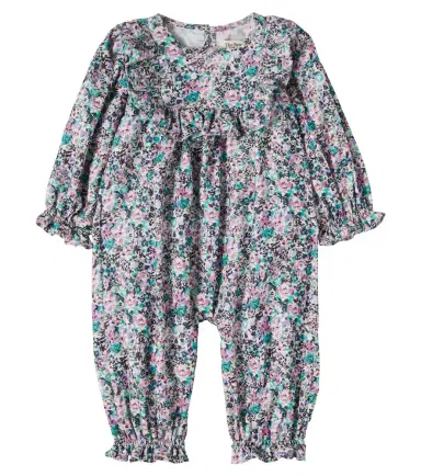 THE NEW SOCIETY Baby Ashby floral cotton jumpsuit | Thumbnail 1 THE NEW SOCIETY Baby Ashby floral cotton jumpsuit | Thumbnail 1