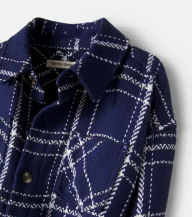 THE NEW SOCIETY Boone checked cotton overshirt | Thumbnail 2 THE NEW SOCIETY Boone checked cotton overshirt | Thumbnail 2