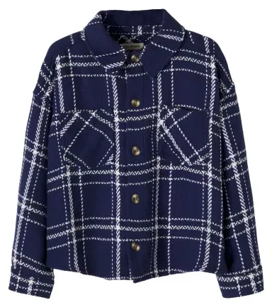 THE NEW SOCIETY Boone checked cotton overshirt | Thumbnail 1 THE NEW SOCIETY Boone checked cotton overshirt | Thumbnail 1