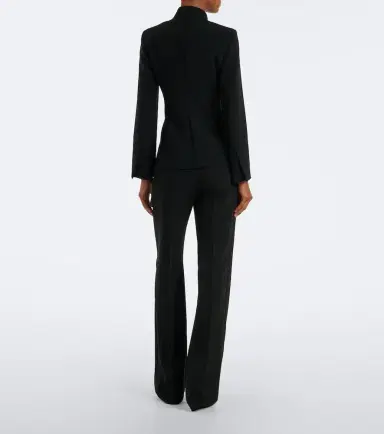 Max Mara Elegante cady straight pants | Thumbnail 3 Max Mara Elegante cady straight pants | Thumbnail 3