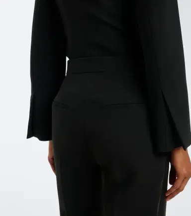Max Mara Elegante cady straight pants | Thumbnail 6 Max Mara Elegante cady straight pants | Thumbnail 6