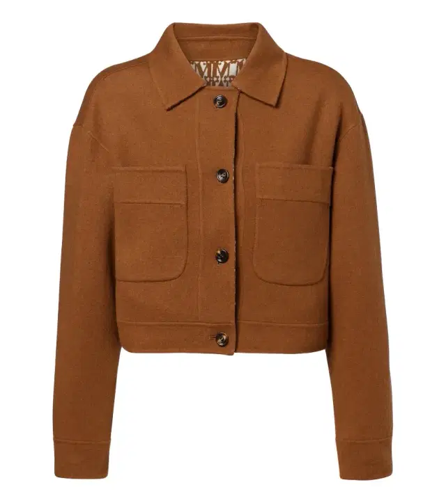 Reversible wool and cashmere jacket Reversible wool and cashmere jacket