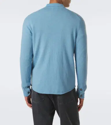 Allude Knitted wool and cashmere shirt | Thumbnail 3 Allude Knitted wool and cashmere shirt | Thumbnail 3