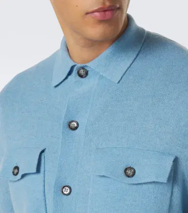 Allude Knitted wool and cashmere shirt | Thumbnail 6 Allude Knitted wool and cashmere shirt | Thumbnail 6