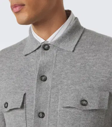 Allude Knitted wool and cashmere shirt | Thumbnail 5 Allude Knitted wool and cashmere shirt | Thumbnail 5