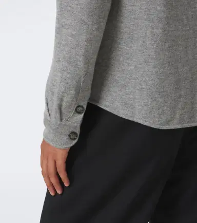 Allude Knitted wool and cashmere shirt | Thumbnail 6 Allude Knitted wool and cashmere shirt | Thumbnail 6