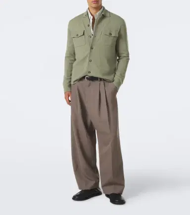 Allude Knitted wool and cashmere shirt | Thumbnail 2 Allude Knitted wool and cashmere shirt | Thumbnail 2