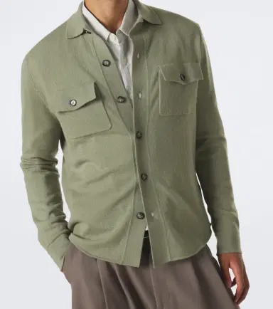 Allude Knitted wool and cashmere shirt | Thumbnail 4 Allude Knitted wool and cashmere shirt | Thumbnail 4