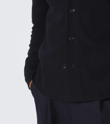 Allude Knitted wool and cashmere shirt | Thumbnail 2 Allude Knitted wool and cashmere shirt | Thumbnail 2