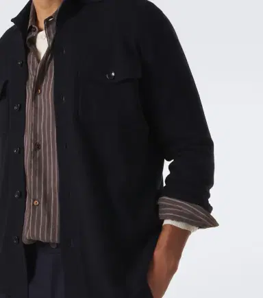 Allude Knitted wool and cashmere shirt | Thumbnail 4 Allude Knitted wool and cashmere shirt | Thumbnail 4