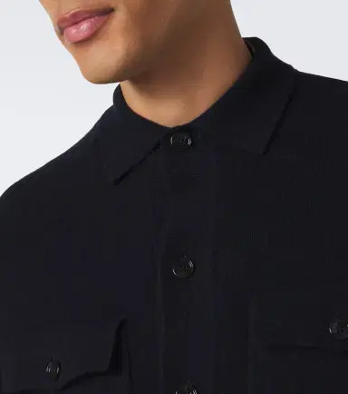 Allude Knitted wool and cashmere shirt | Thumbnail 5 Allude Knitted wool and cashmere shirt | Thumbnail 5