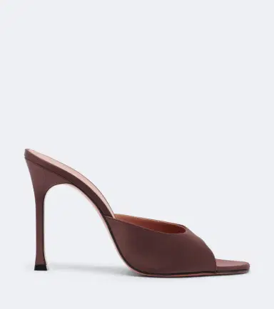 Amina Muaddi Alexa satin mules | Thumbnail 4 Amina Muaddi Alexa satin mules | Thumbnail 4