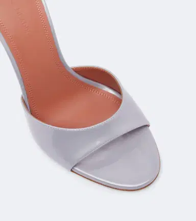 Amina Muaddi Elodie patent leather mules | Thumbnail 2 Amina Muaddi Elodie patent leather mules | Thumbnail 2